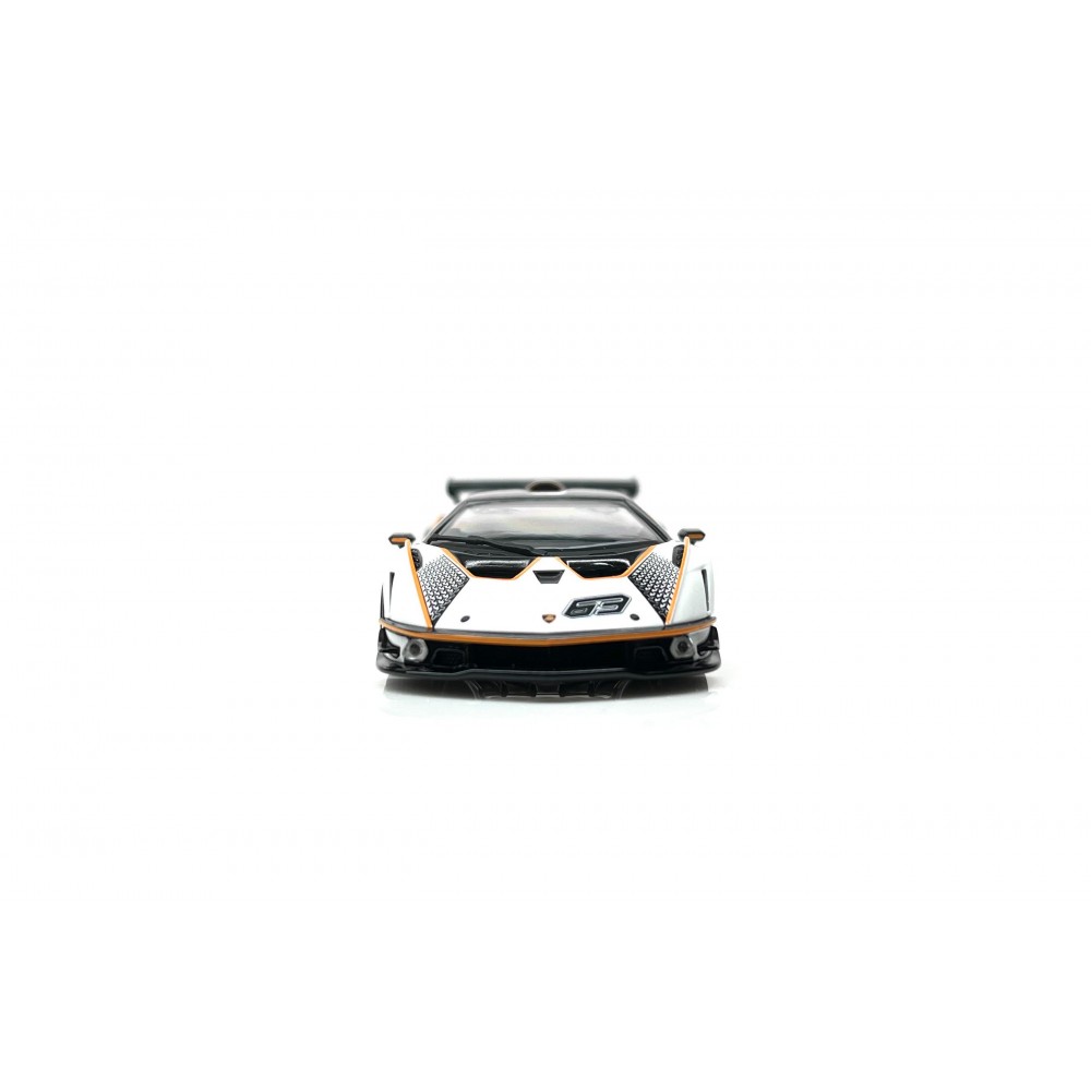 ランボルギーニ ESSENZA SCV12 1/64 アヴェンタドール　京商 Lamborghini Essenza SCV12 (1:64, White)-Product - Hung Hing Toys